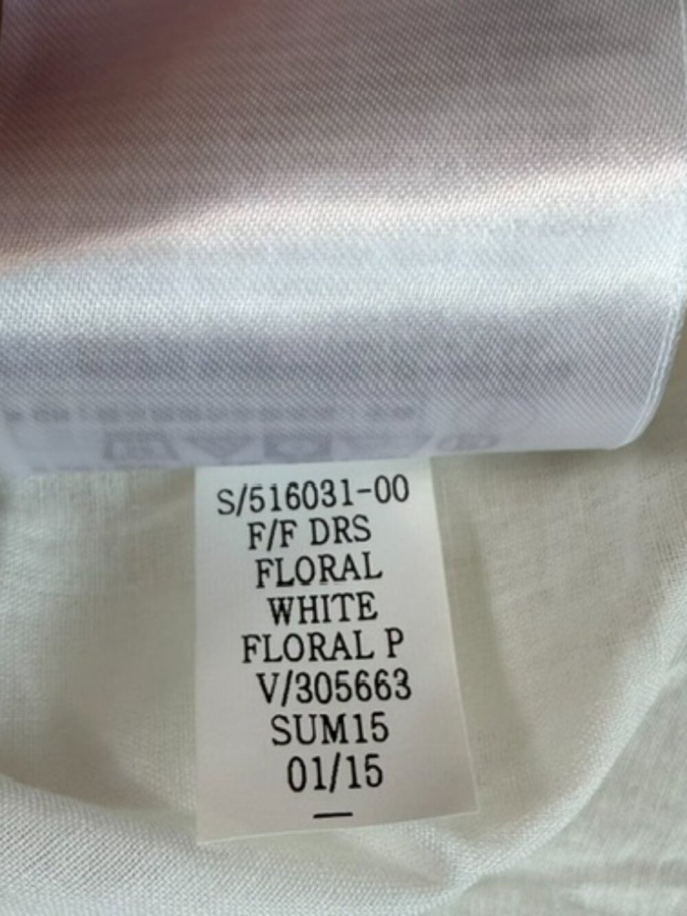 Gap Floral Fit & Flare Dress | Size 0 | White Botanical Print Cotton Dress | NWT - Picture 8 of 8